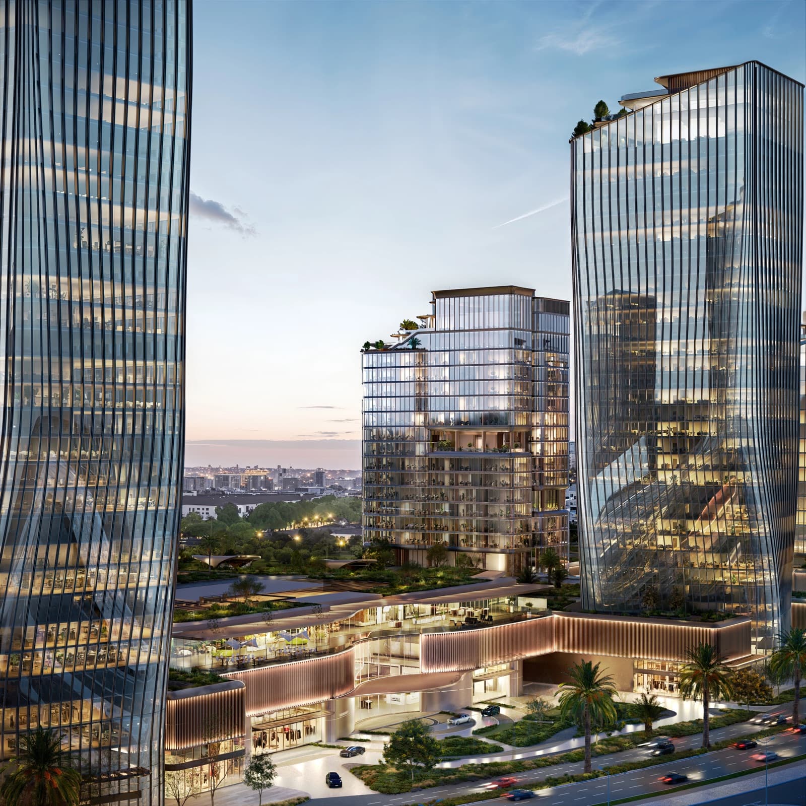 DAWN — the first Grade A office tower at O1NE District